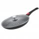 Сковорода BENSON BN-434 з кришкою, антипригарне діамантове покриття, зі знімною ручкою, 28 см (2358)