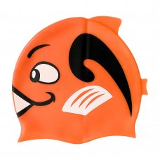 Детская силиконовая шапочка для плавания Оранжевый (12) Детская силиконовая шапочка для плавания Оранжевый (12)
