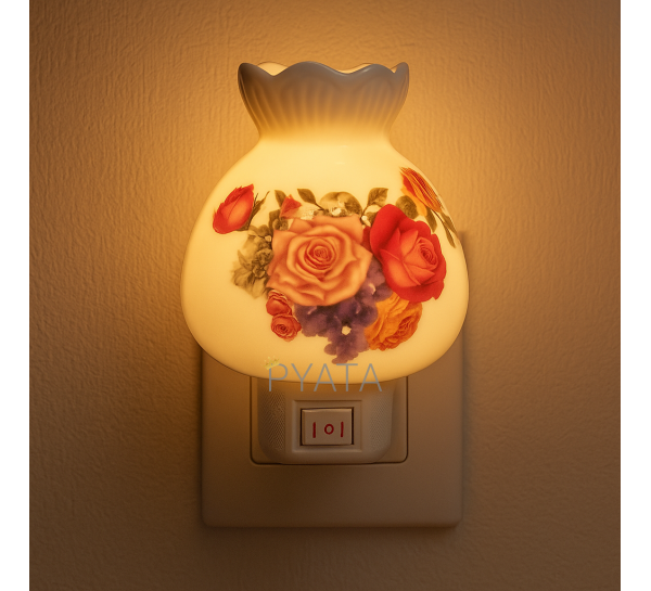 Декоративный ночник-светильник Ваза Fragrant Small Porcelain 220V