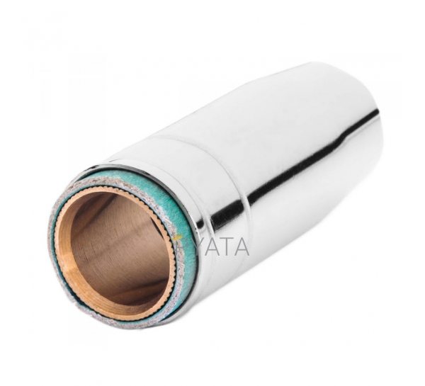 Гладкая латунная хромированная насадка МВ-25АК  для полуавтоматики (JS)