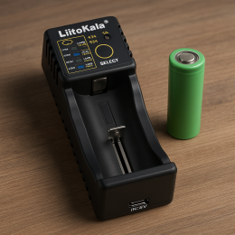 Зарядний пристрій для батарейок LiitoKala Lii-100B battery charger (AX)