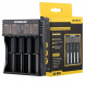Зарядное устройство для зарядки четырех батареек LiitoKala Lii-402 battery charger TYPE-C (AX)
