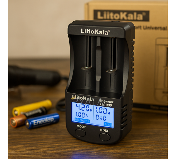 Зарядний пристрій LiitoKala Lii-300+EU battery charger