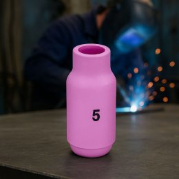 Керамическая насадка для аргонодуговой горелки (TIG) P-688, No 5 д. 8,0 мм (JS)