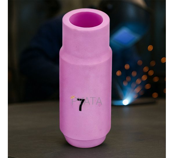 Керамическая насадка для аргонодуговой горелки (TIG) P-690, No 7 д. 11,0 мм (JS)