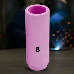 Керамическая насадка для аргонодуговой горелки (TIG) P-1068, No 8 д. 12,5 мм (JS)