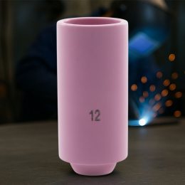 Керамическая насадка для аргонодуговой горелки (TIG) P-1190, No 12 д. 19,5 мм (JS)