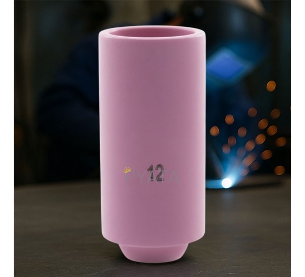 Керамическая насадка для аргонодуговой горелки (TIG) P-1190, No 12 д. 19,5 мм (JS)