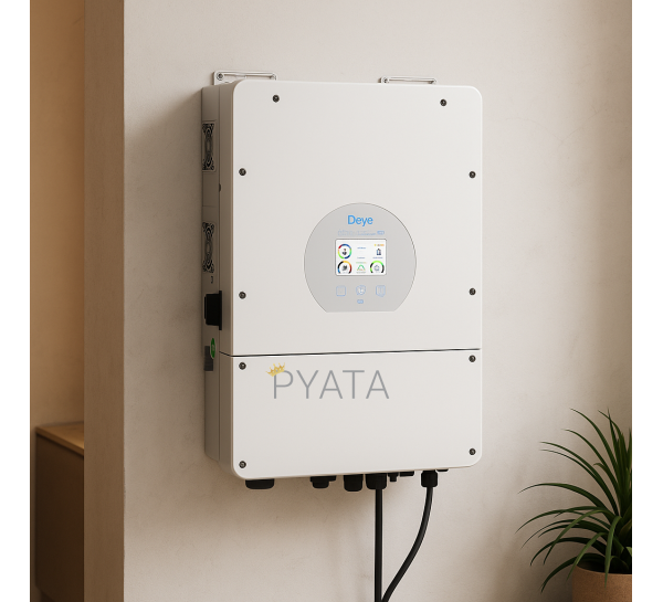 Гібридний інвертор Deye  SUN-8K-SG01LP1-EU 48V-8КВт, BMS, 1 фаза, ДБЖ- UPS (OX)