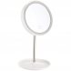 Круглое настольное зеркало LED Mirror 360 CY032 Ø17,5 см 3хААА Белый (205)