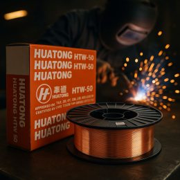 Проволока омеднённая HTW-50 Huatong 0.8 мм (5 кг) P-716 (JS)