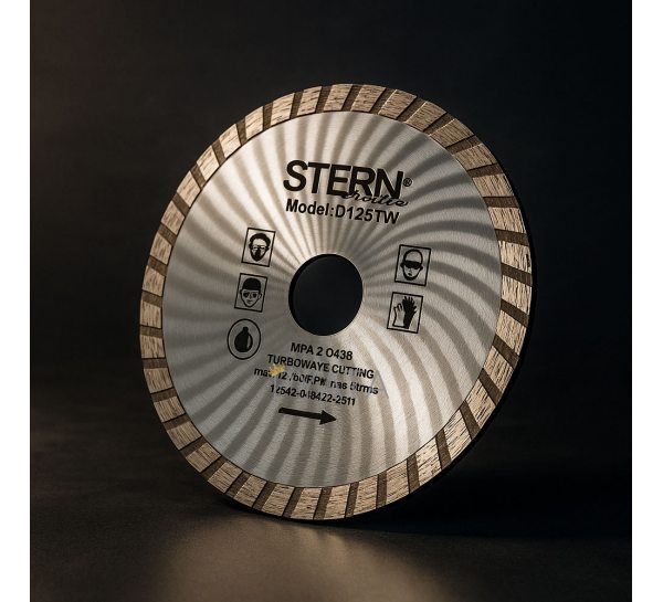 Алмазний диск STERN Turbo 125х2.6х22.2 Артикул P-848 (JS)