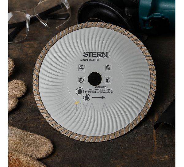 Алмазний диск STERN Turbo 230х3.10х22.2, P-849 (JS)