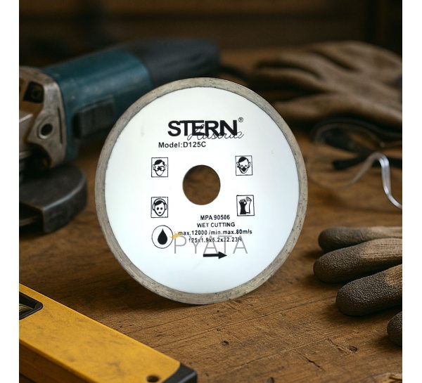 Алмазний диск Stern 180х2,4х22 твердий для точного та акуратного різання твердих матеріалів 578 (JS)