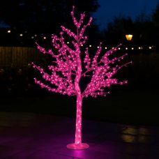 Світлодіодне дерево «Сакура» 1.8 м, 500 LED, IP44, Рожевий (4389) Світлодіодне дерево «Сакура» 1.8 м, 500 LED, IP44, Рожевий (4389)