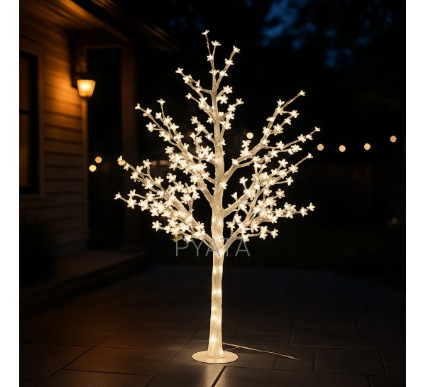 Світлодіодне дерево «Сакура» 1.8 м, 500 LED, IP44, Теплий білий (4389)