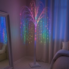 Праздничное декоративное дерево-гирлянда Ива 150 см 120 ламп Мульти (4389) Праздничное декоративное дерево-гирлянда Ива 150 см 120 ламп Мульти (4389)