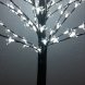 Светодиодная напольная гирлянда на подставке дерево «Сакура» 150 см 215 диодов Синее свечение (4389)