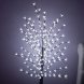 Світлодіодна підлогова гірлянда на підсавці дерево "Сакура" 150 см 215 діодів Мульти світіння (4389)