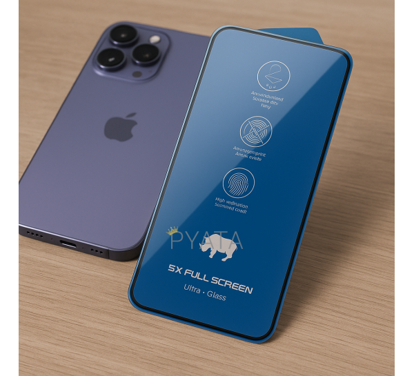 Защитное стекло ULTRA+ 5X HD Iphone 14 (AX)
