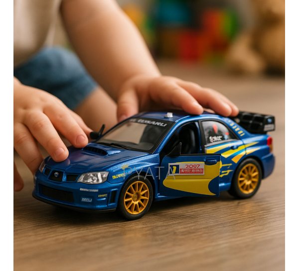  Металлическая машинка Kinsmart 1:36 Subaru Impreza WRC 2007 KT5328W(I24)