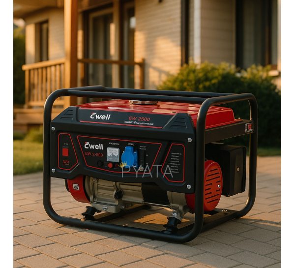Бензиновый генератор Ewell EW2500 2.2 кВт AVR, ручной пуск (ISML)
