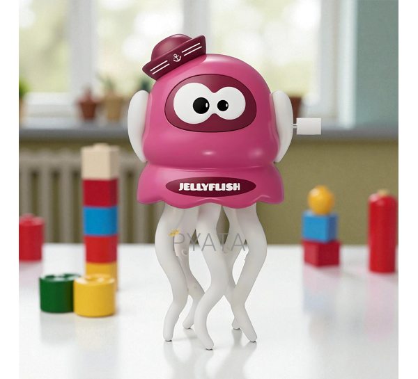 Интерактивная детская игрушка Танцующий осьминог (Dancing Octopus) 726, Розовый (OX)