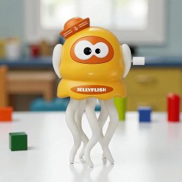 Интерактивная детская игрушка Танцующий осьминог (Dancing Octopus) 726, Желтый (OX)