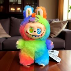 Коллекционная фигурка Labubu 6 Сезон 17 см ПВХ брелок для ключей/рюкзака (OX)