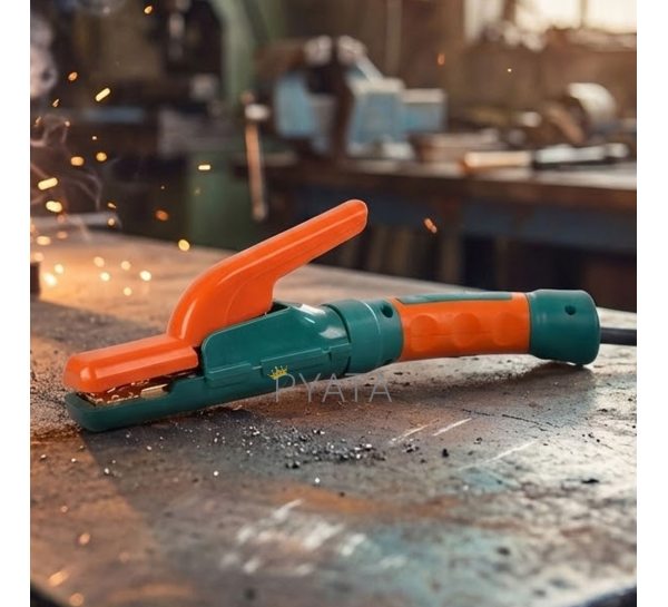 Электродержатель термостойкий латунный 800А, артикул P-2027 (JS)