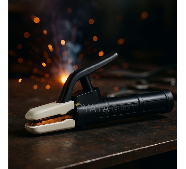 Електродотримач Slovenia 500A довжина 24 см, метал лиття 1213 (JS)