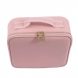 Дорожня розкладна косметичка з дзеркалом і підсвіткою MA447 Рожевий (259)