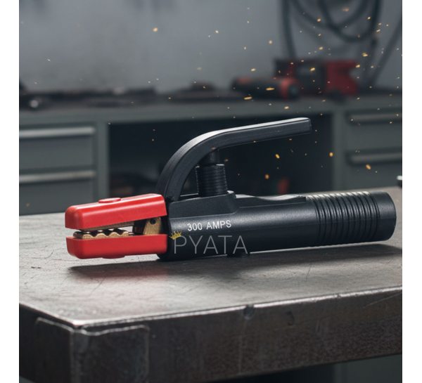 Електродотримач Ізраїль SACIT WELDING 300А довжина 20,5 см латунь (JS)