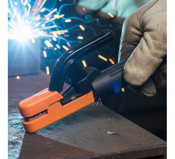 Електродотримач EXTRA 500A, 27,5 см, металеве лиття  P-818 (JS)