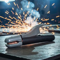 Электрододержатель из французской меди 300А, длина 21 см, P-869 (JS)