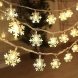 Декоративна світлоідодна LED гірлянда "Сніжинки" 3 метри на 3 АА батарейках Теплий білий (ARSH) Декоративна світлоідодна LED гірлянда "Сніжинки" 3 метри на 3 АА батарейках Теплий білий (ARSH)