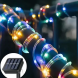 Декоративна світлоідодна "Трубка" 10 м 200 LED на сонячній батареї LU994multi Мульти (ARSH)
