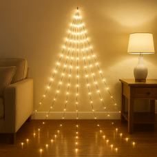 Светодиодная декоративная гирлянда «Конский хвост» MA404warmwhite 220v 500 LED 20 нитей, 2.5 м Тепый белый (ARSH) Светодиодная декоративная гирлянда «Конский хвост» MA404warmwhite 220v 500 LED 20 нитей, 2.5 м Тепый белый (ARSH)