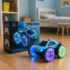 Дитяча іграшка трюкова машинка-всюдихід з пультом управління “Trevor” 2.4GHz (амфібія, трюкова) (AX) Дитяча іграшка трюкова машинка-всюдихід з пультом управління “Trevor” 2.4GHz (амфібія, трюкова) (AX)