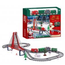 Дитяча іграшка новорічний потяг різдвяний електричний “Merry Christmas” 9263-2C (AX) Дитяча іграшка новорічний потяг різдвяний електричний “Merry Christmas” 9263-2C (AX)