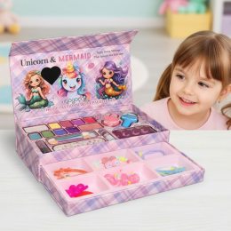 Дитячий набір косметики Fashion Girl Mermaid Palette IG3159  (тіні, блиски, помади) (AX)