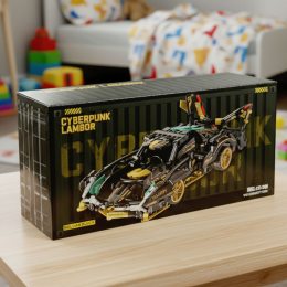 Дитячий розвиваючий конструктор Building Block CD-203 гоночна машинка (AX)