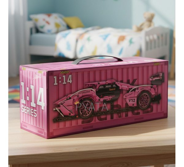 Дитячий набір машинка конструктор “Cyberpunk Lambor” (Building Block Car) CD-208 (AX)