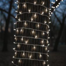 Новорічна декоративна вулична гірлянда DRF 580 LED (50 метрів) 220В Білий Новорічна декоративна вулична гірлянда DRF 580 LED (50 метрів) 220В Білий
