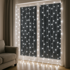 Новогодняя декоративная уличная гирлянда DRF 580 LED (50 метров) 220В Белый Новогодняя декоративная уличная гирлянда DRF 580 LED (50 метров) 220В Белый