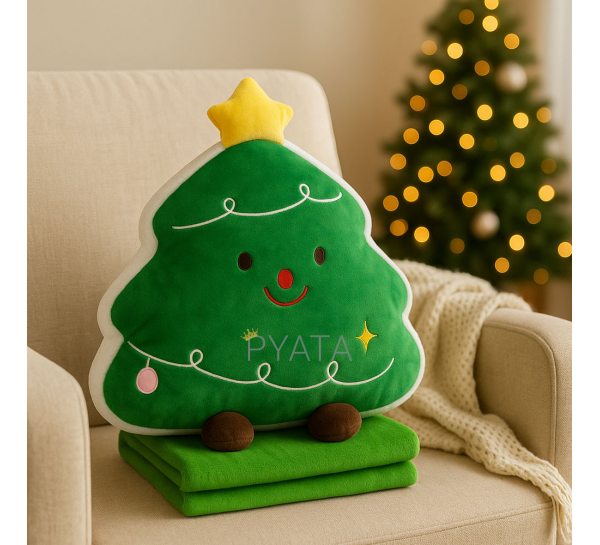 Подушка-Іграшка MALLOORY HOME Ялинка із пледом (79-9/12128) (BOT)
