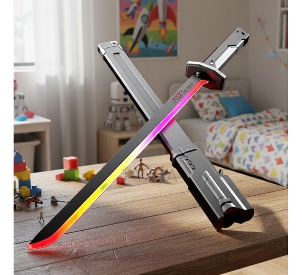 Іграшковий світловий меч SWORD – Lightsaber 838-1 переливається різними відтінками (AX)