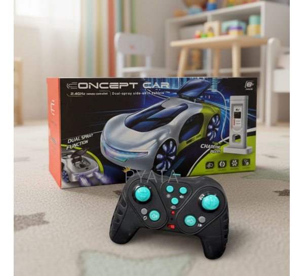 Машинка електрокар на пульті керування Concept Car RC Dual Spray E600 (AX)