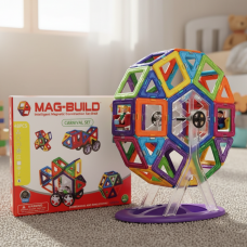 Магнитный пластиковый конструктор Mag Building магнитный для творческой игры и развития, 48 деталей (509) Магнитный пластиковый конструктор Mag Building магнитный для творческой игры и развития, 48 деталей (509)