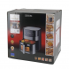 Многофункциональная аэрофритюрница на 6,5л Crownberg CB-5554 2000Вт с антипригарной чашей, безмасляная